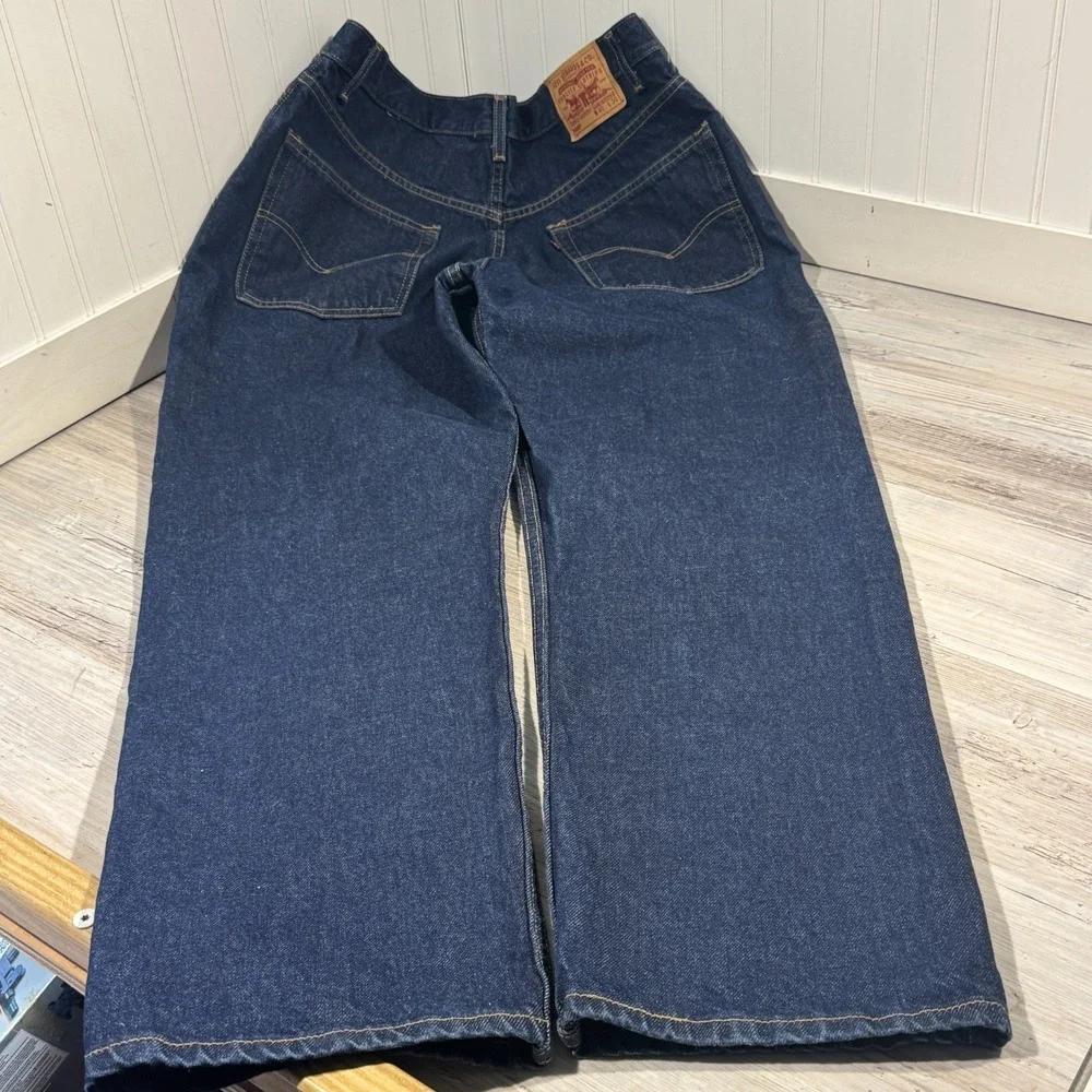Vintage Levi's 505 Jeans Mens 40x30 (37x30 actual) Red Batwing 01-00‎